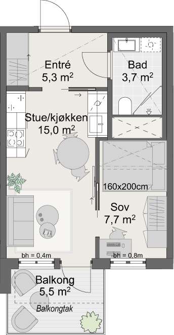 Plantegning 1
